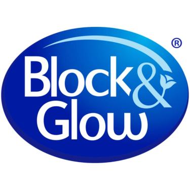 Block and Glow logo
