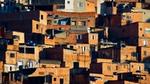 A photograph of the favelas in São Paulo.