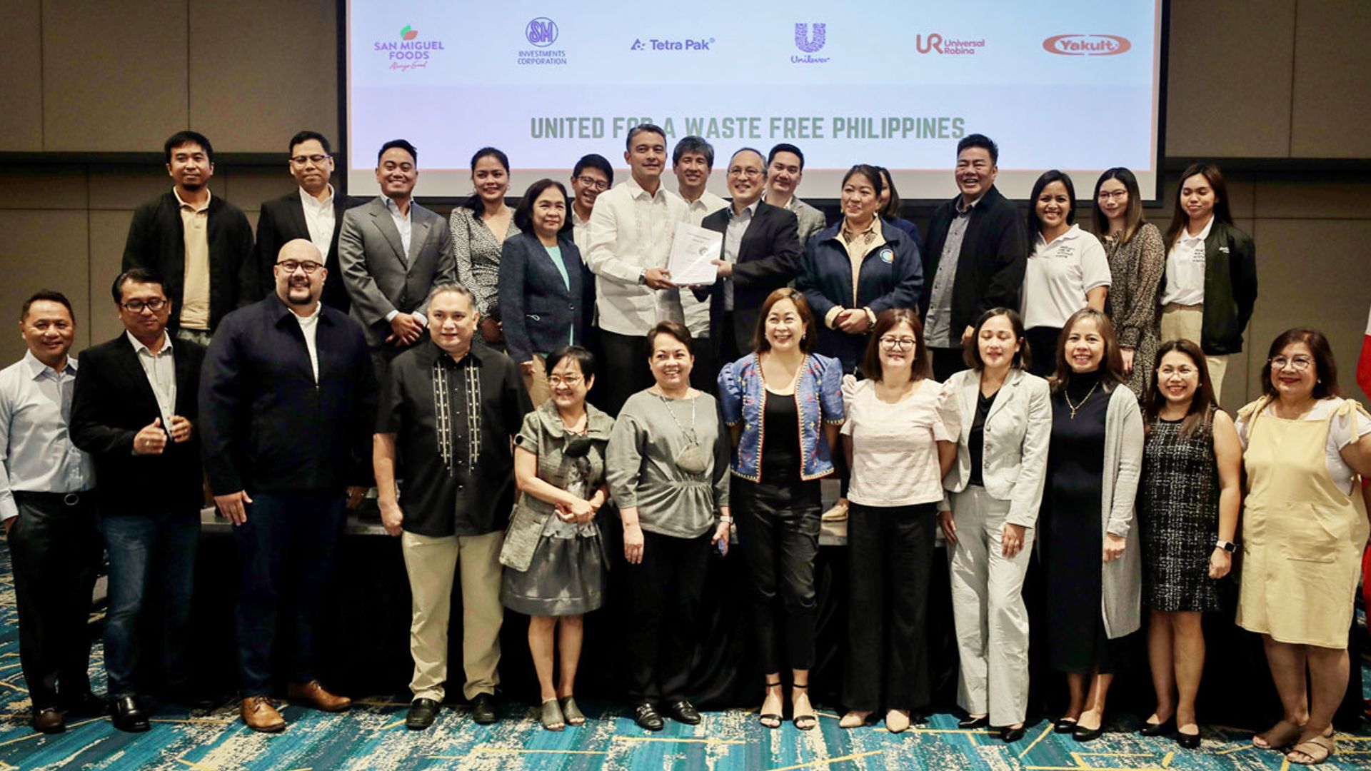 DENR Officials and PARMS members in a group photo