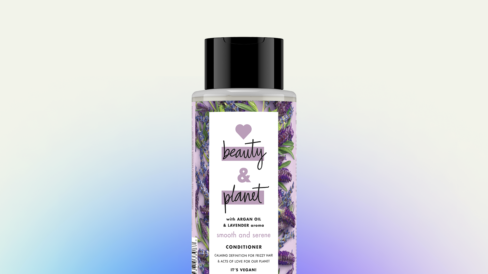 Love Beauty and Planet packaging.