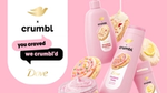 Advert for Dove’s body care range created in partnership with Crumbl Cookies.