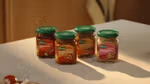 Four jars of Knorr Fast & Flavourful Paste are pictured on a white kitchen counter. AI cut the development time in half.