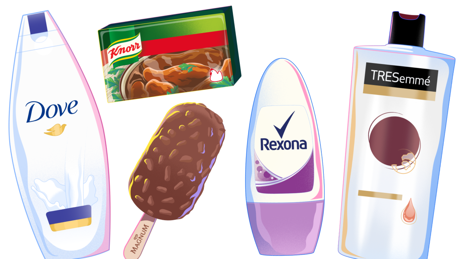 Various Unilever Products